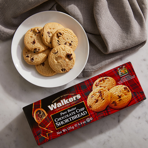 Chocolate Chip Shortbread Rounds from Walkers
