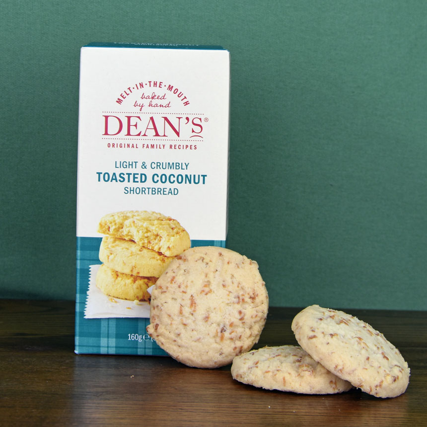 Deans Toasted Coconut Shortbread Rounds
