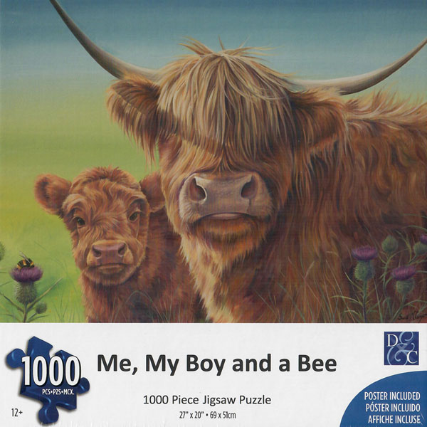 SOLD OUT Me & My Boy and A Bee Puzzle - 1000 pieces