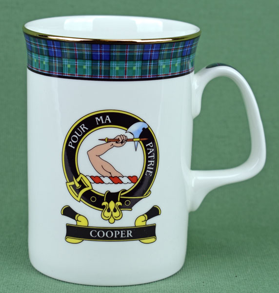 Cooper Clan Mug - 8 oz bone china
