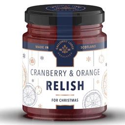 SOLD OUT Cranberry & Orange Relish from Galloway Lodge