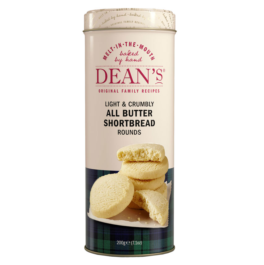 Deans Shortbread Rounds Tin 7.1 oz.