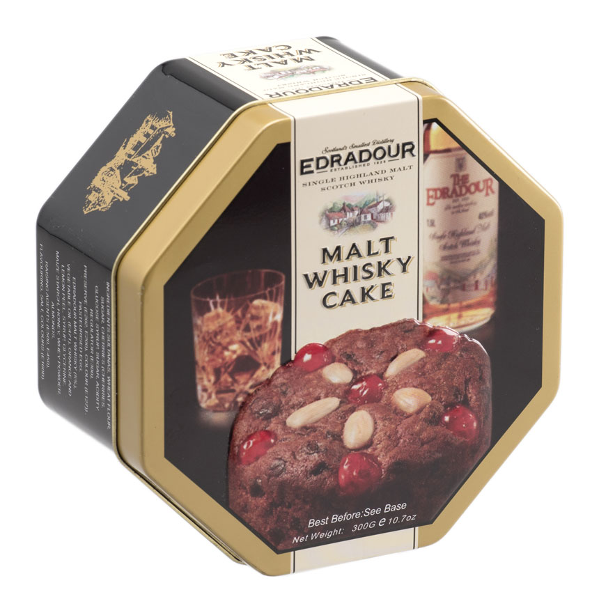 Edradour Whisky Cake Tin - 10.5 oz.