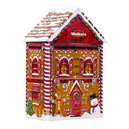 SOLD OUT Walkers Gingerbread House  Tin - 10.6 oz