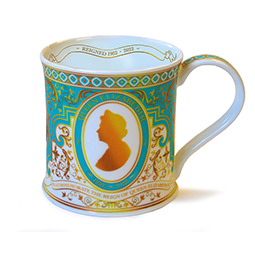 Queen Elizabeth Commemorative Mug 1952-20022
