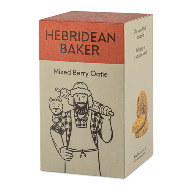 Mixed Berry Oaties from the Hebridean Baker