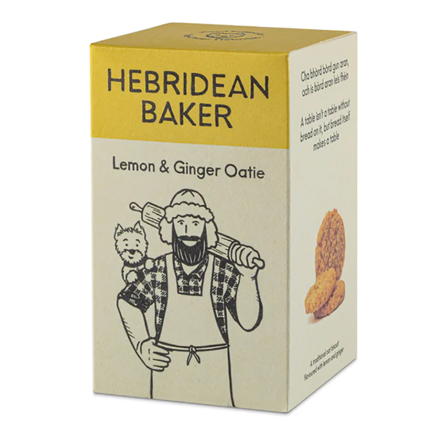Lemon & Ginger Oaties from the Hebridean Baker