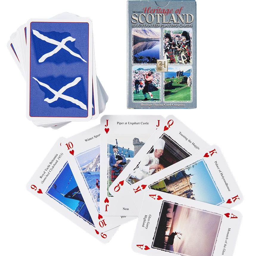 Heritage of Scotland Playing Cards