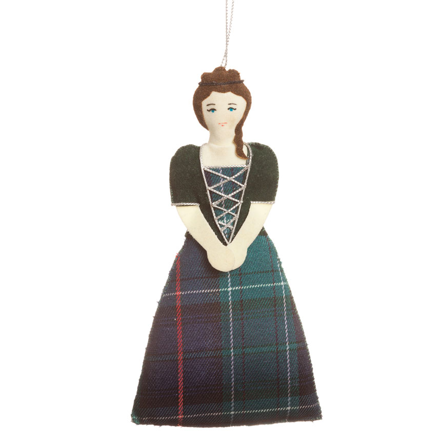 SALE Highland Lady Ornament