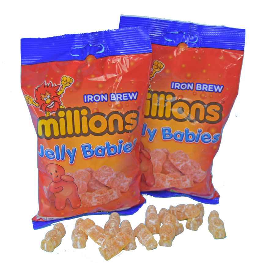 Iron Brew Jelly Babies - Two 7 oz. bags