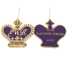 SOLD OUT Large Queen's Jubilee Crown Ornament