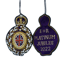 Queen's Jubilee Jewel Ornament
