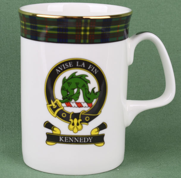 Kennedy Clan Mug - 8 oz bone china