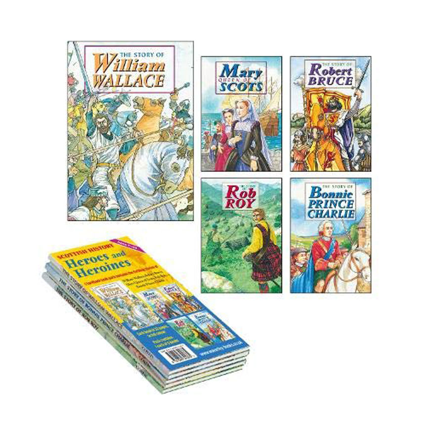 Scotland Heroes and Heroines - five kids books
