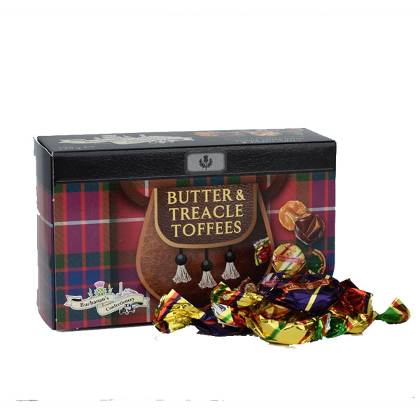 Butter & Treacle Toffee in Kilted Box