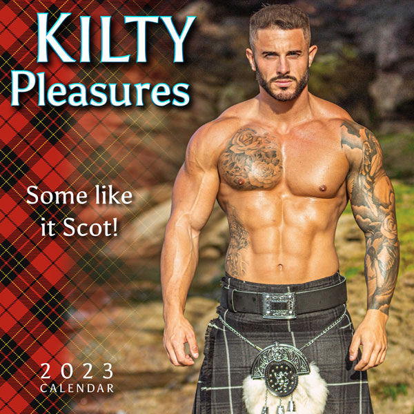 SOLD OUT Kilty Pleasures 2023 Mini Wall Calendar