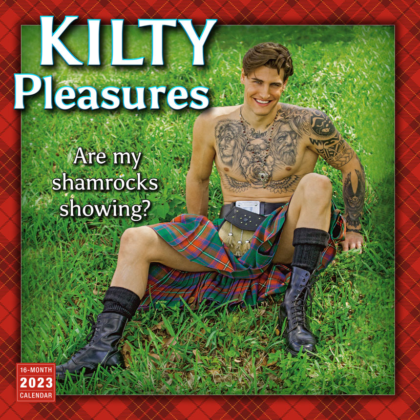 Kilty Pleasures 2023 Wall Calendar