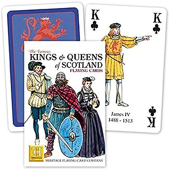 Kings and Queens of Scotland Playing Cards