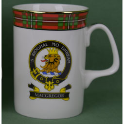MacGregor Clan Mug - 8 oz bone china