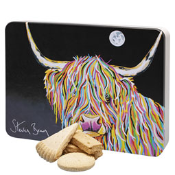 SOLD OUT Maggie McCoo Shortbread Tin 17.6 oz Coo with Moon