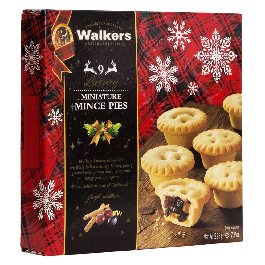 SOLD OUT Walkers Mini Mince Pies - Box of nine