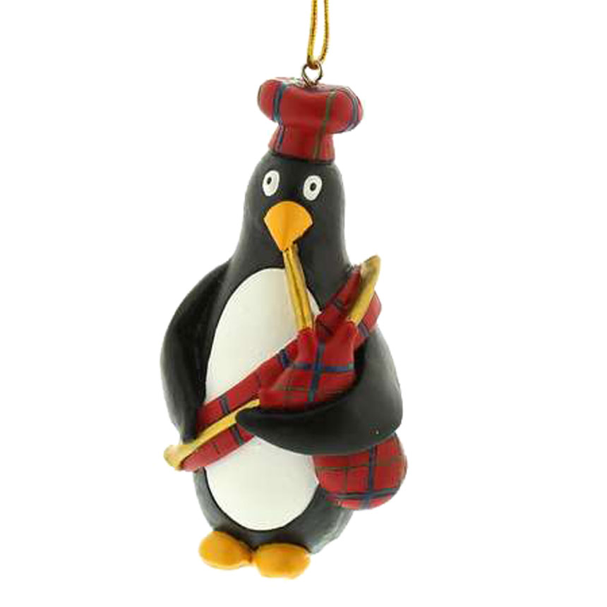 Piping Penguin Ornament