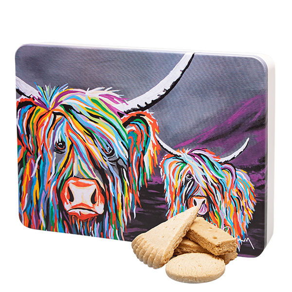 Rab & Isla McCoo(NOW ANGUS) Assorted Shortbread Tin from Deans