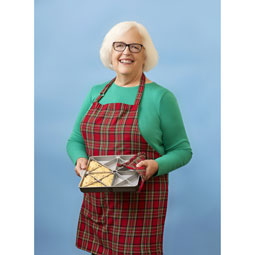 Regal Plaid Apron