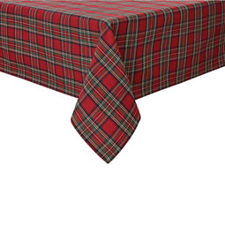 SOLD OUT Regal Plaid Tablecloth 60 x 84 inches