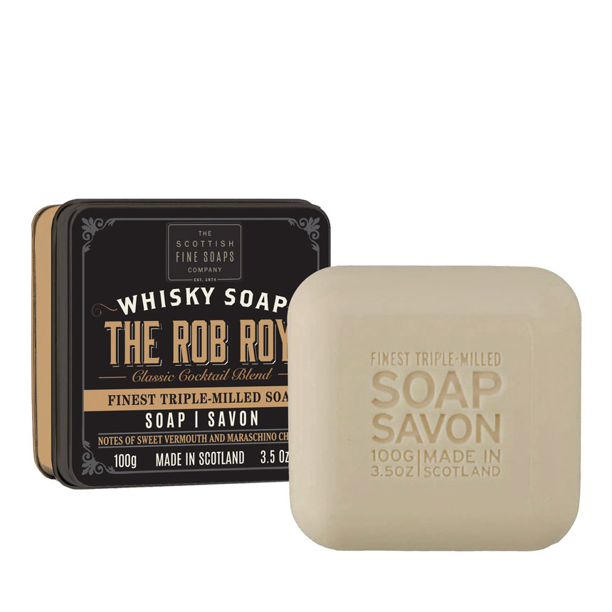 SOLD OUT Rob Roy Whisky Soap in a Tin