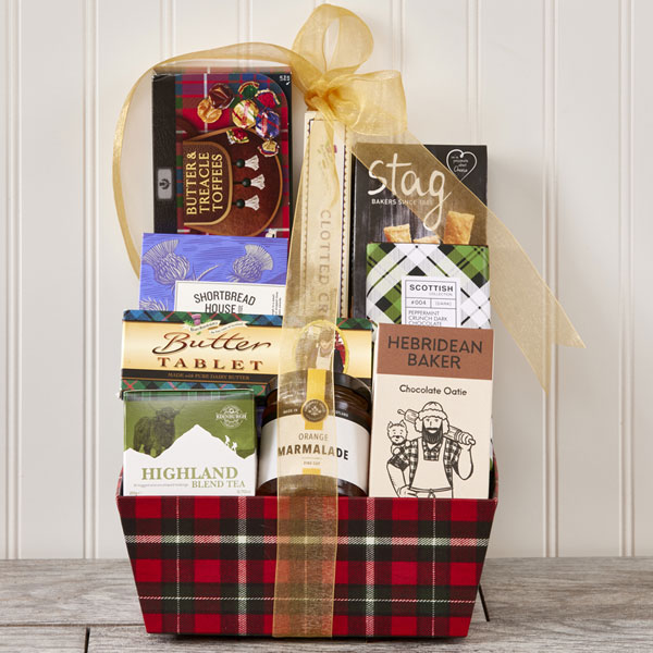 Scotland Forever Plaid Gift Tray