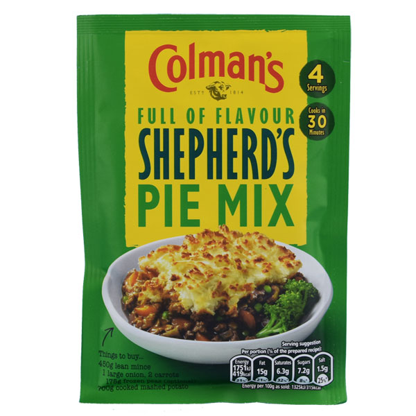 Coleman's Shepherd's Pie Seasoning Packet 1.76 oz.