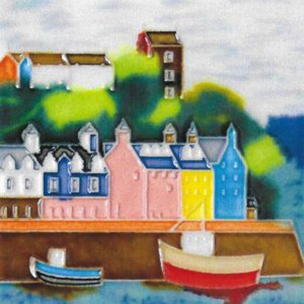 Tobermory 4 by 4 inch ceramic tile