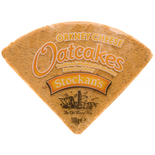 Stockans Cheese Oatcakes, 3.5 oz, 8 per pack