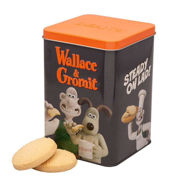 Wallace & Gromit Steady On Shortbread Tin from Deans