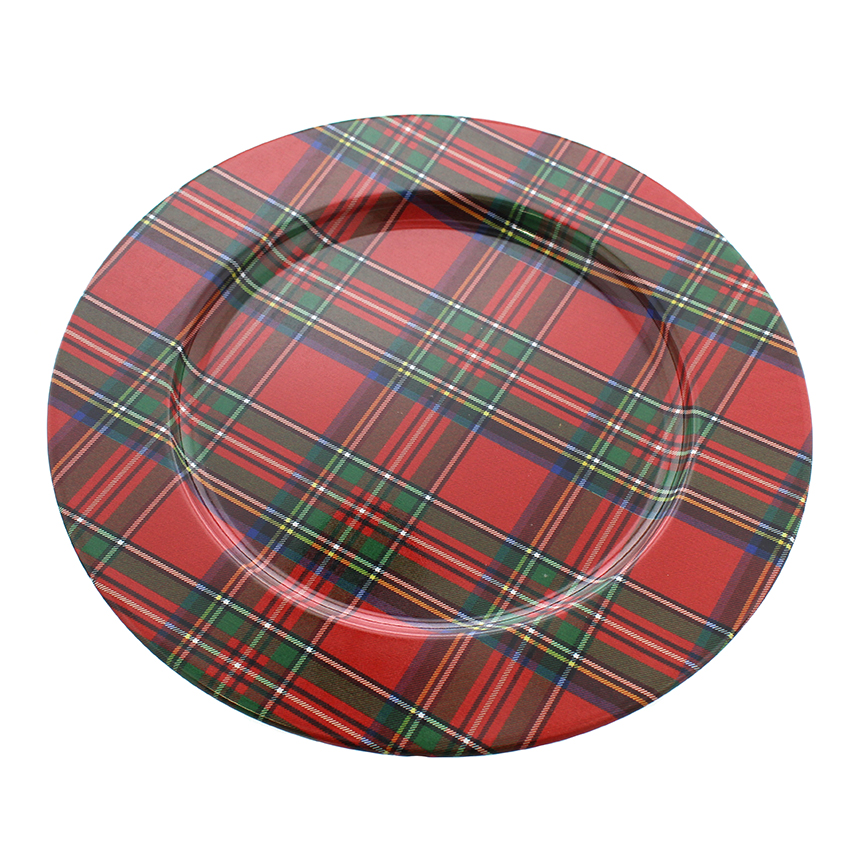 SOLD OUT Royal Stewart Metal Charger - 13" diameter