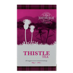 Thistle Tea - black tea with thistle blossoms in 25 teabags