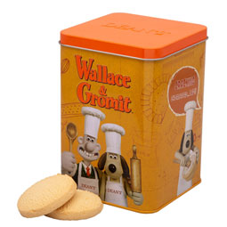 Wallace & Gromit Cracking Shortbread Tin from Deans
