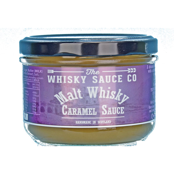 Malt Whisky Caramel Sauce 8.8 oz. jar