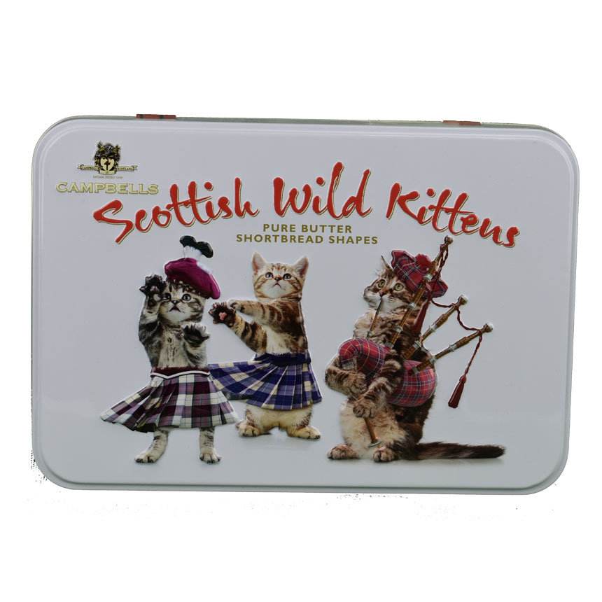 SOLD OUT Wild Kittens Shortbread Tin from Campbells