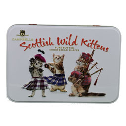 Wild Kittens Shortbread Tin from Campbells