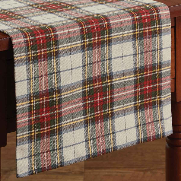 Through the Woods Plaid Table Runner 13" by 54"