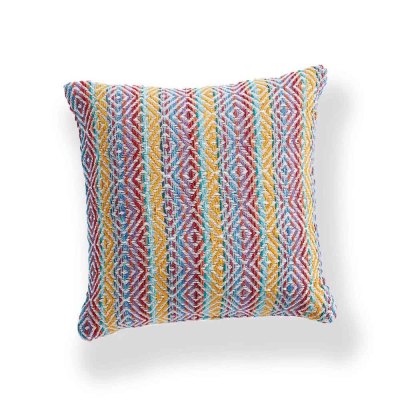 Rethread Pillow - Yaatra Rainbow