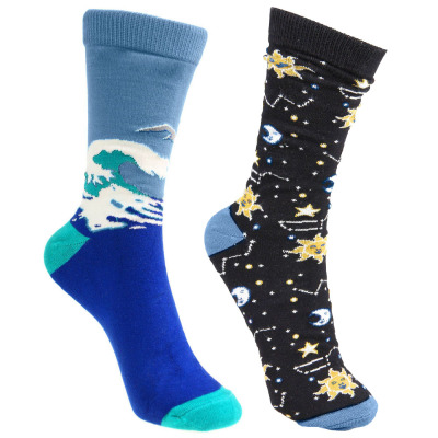 Sea & Sky Bamboo Socks 2 Pack - Women's