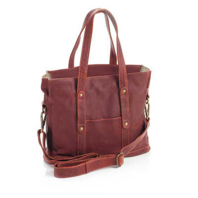 Burgundy Leather Bag