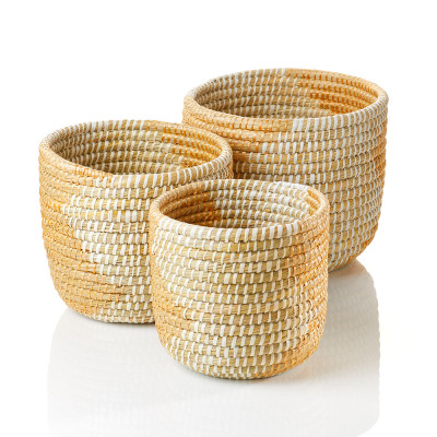 Seashore Nesting Baskets - Set of 3 