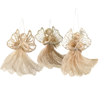 Hosanna Angel Ornaments - Set of 3
