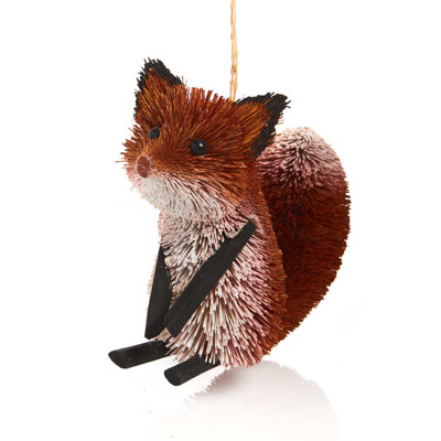 Friendly Fox Buri Ornament
