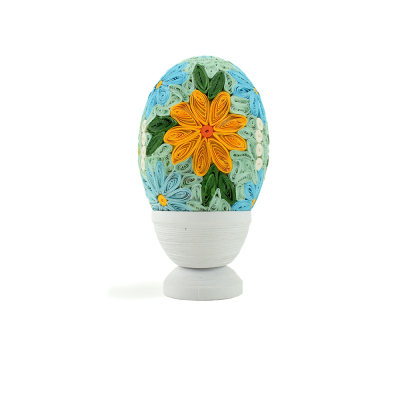 Quilled Grand Floral Egg