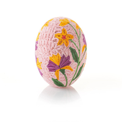Quilled Grand Primrose Egg